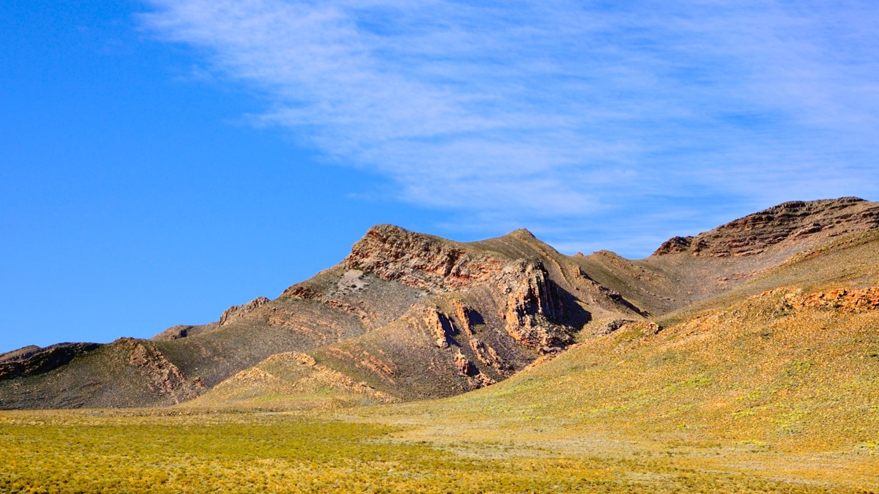Image showing a mountainous terrain within the Karoo Grassland Biome
